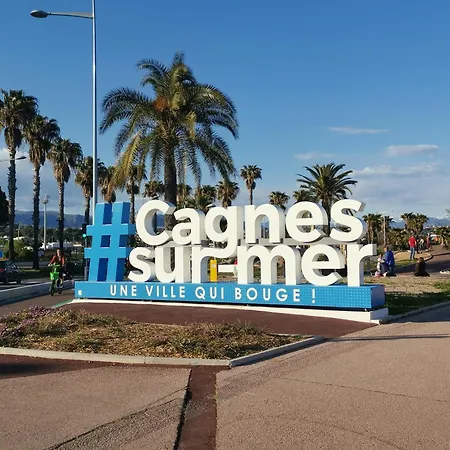 Privé à 50 M De La Mer, Résidence Avec Piscine Cagnes-sur-Mer