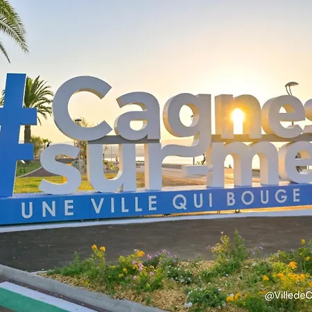 Appartamento Privé à 50 M De La Mer, Résidence Avec Piscine Cagnes-sur-Mer